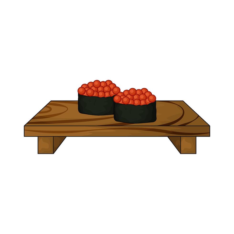 best sushi rolls vector