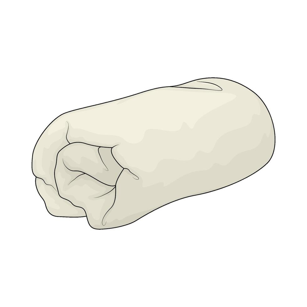 rolled towel illustrations vector