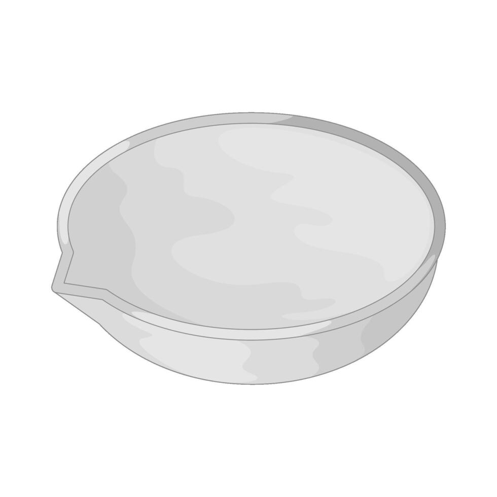 Lab bowl illustration vector