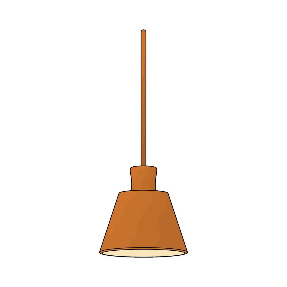 ceiling light lamp vector