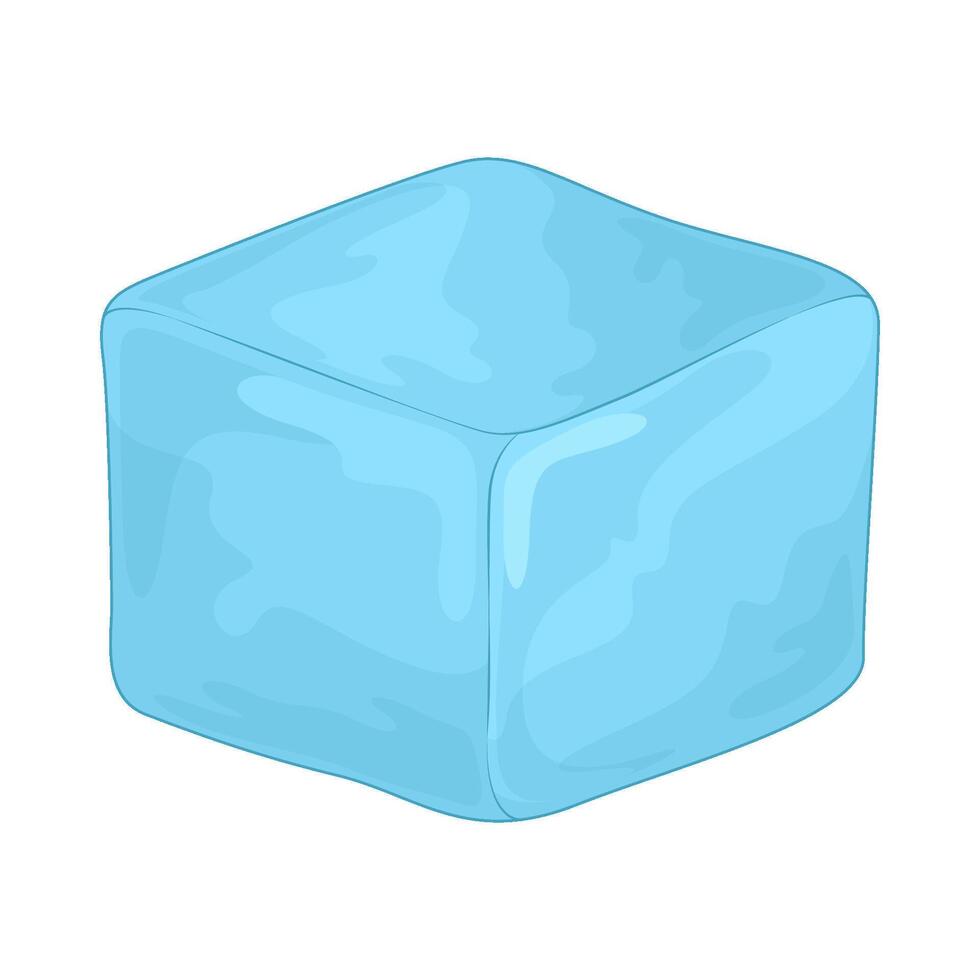 Nature ice cubes vector