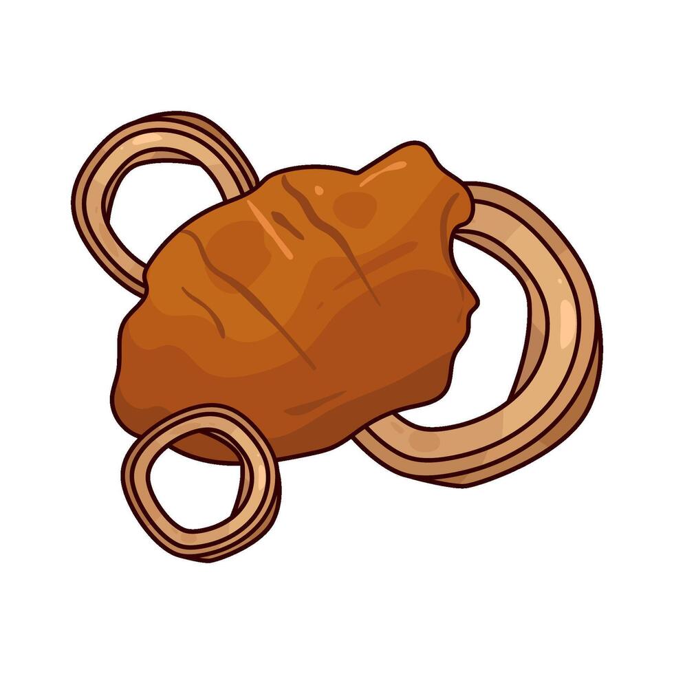 chicken and onion vector