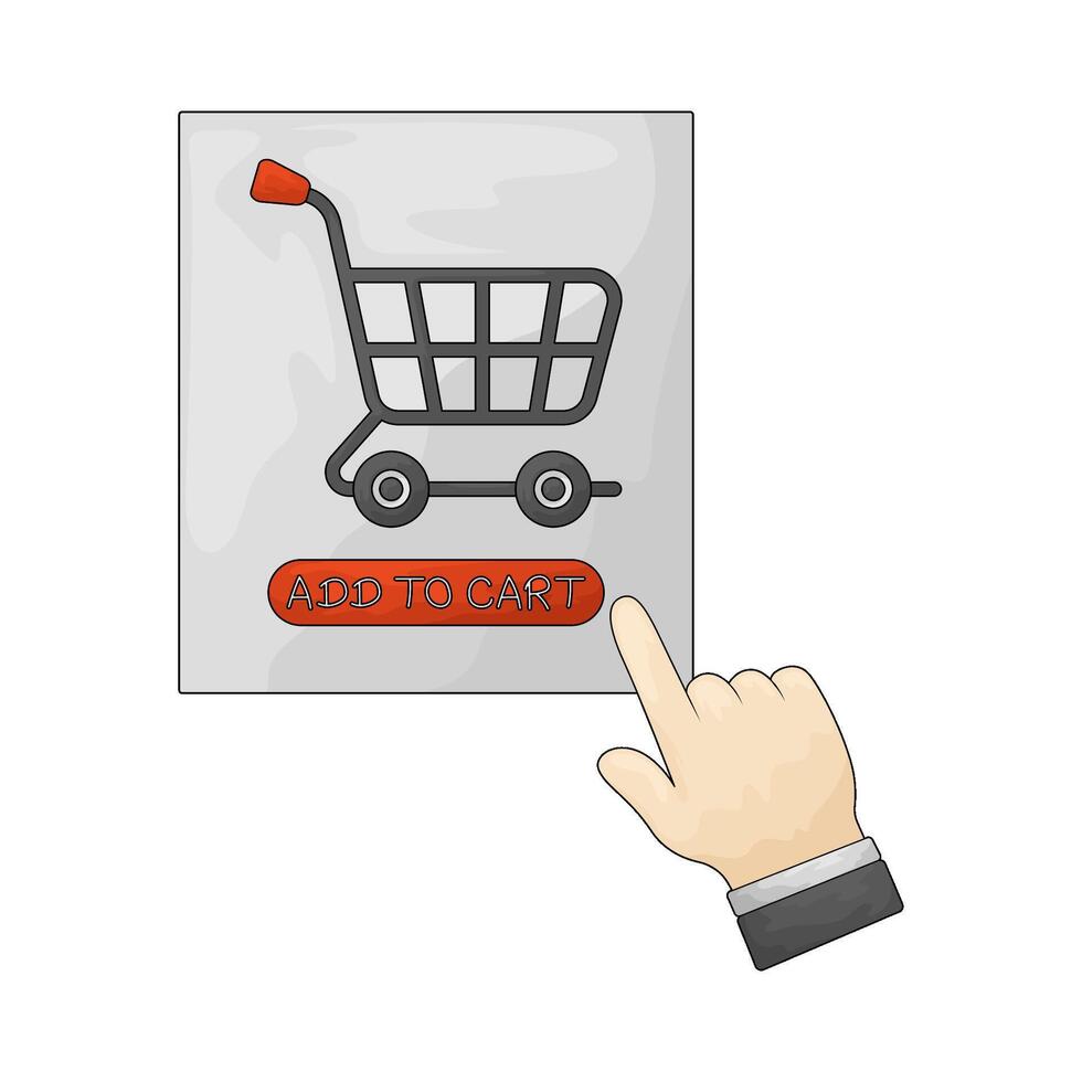 add to cart vector