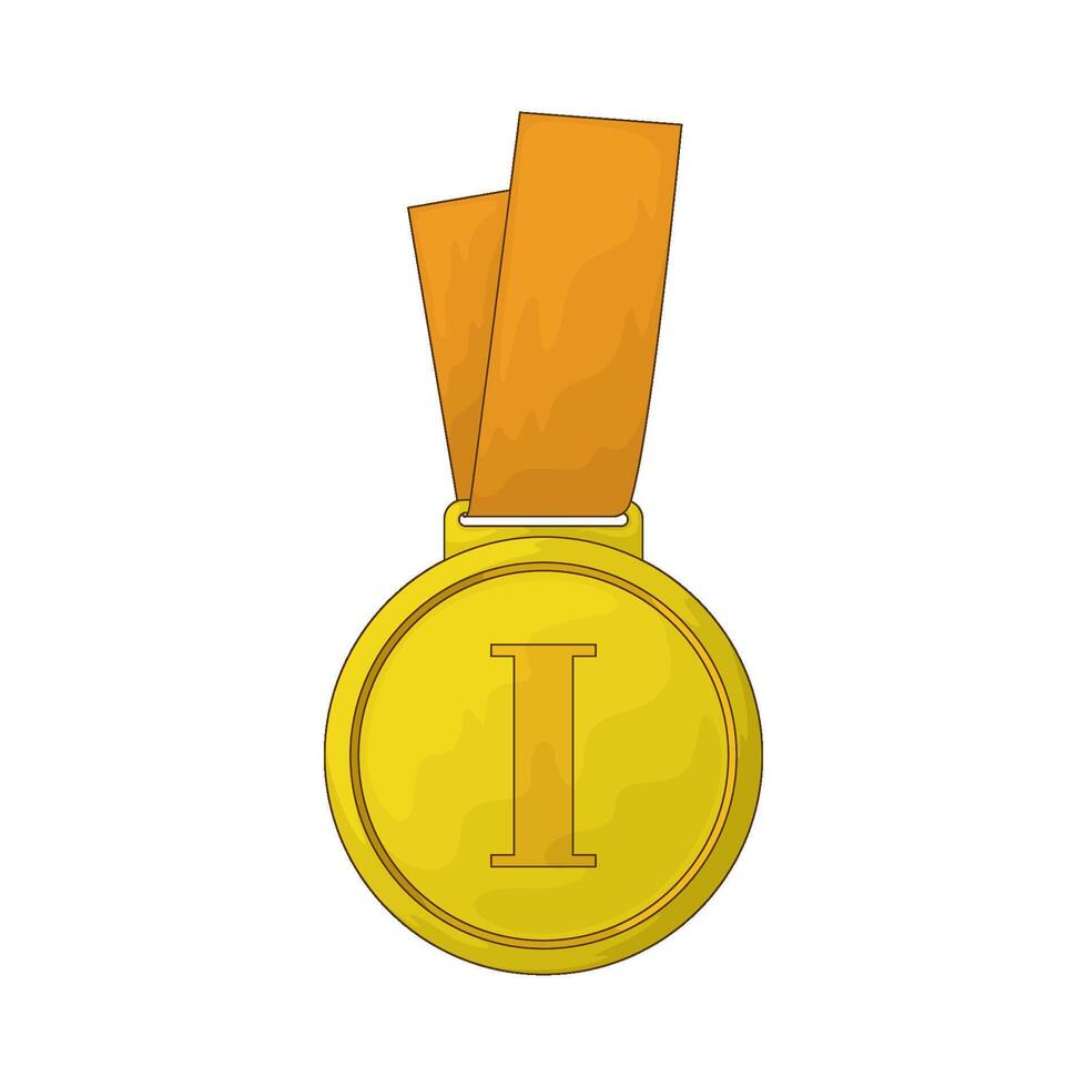 illustration of a sport medal vector