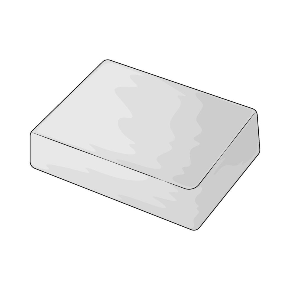 illustration of a eraser vector