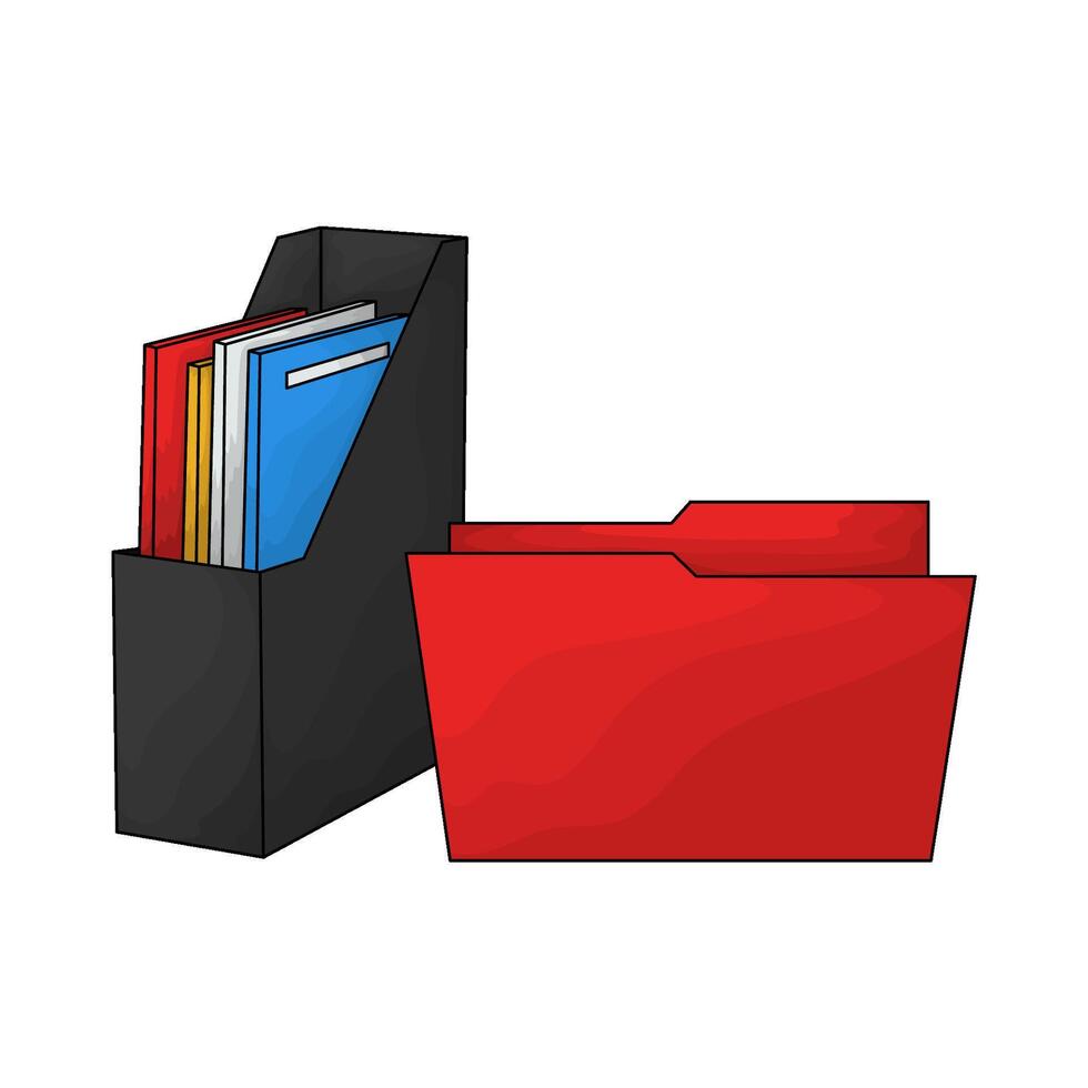 file and folders vector