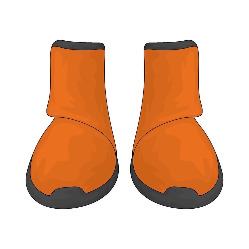 Pet boots illustration vector