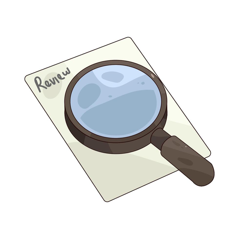 legal review illustration vector