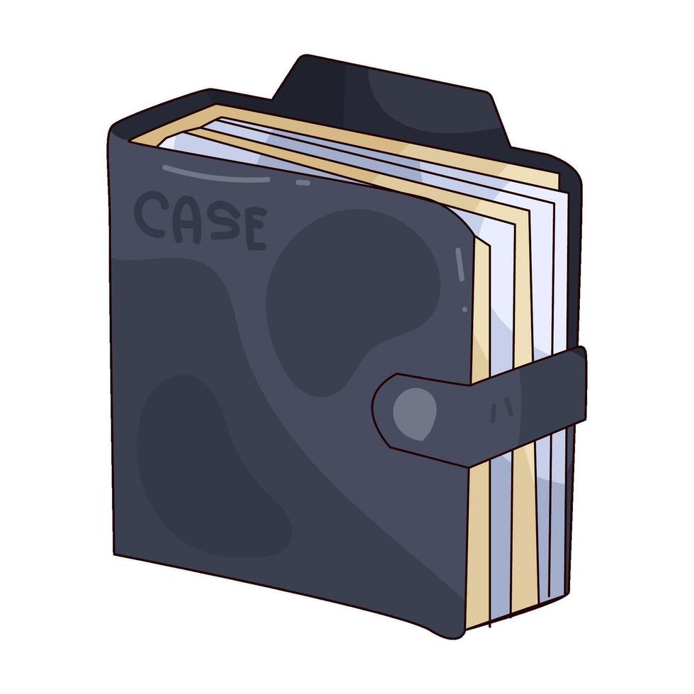 legal case book vector