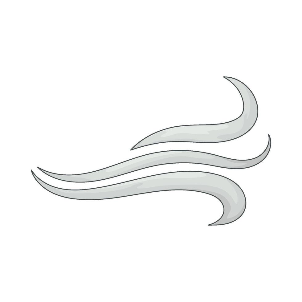 Nature wind illustration vector