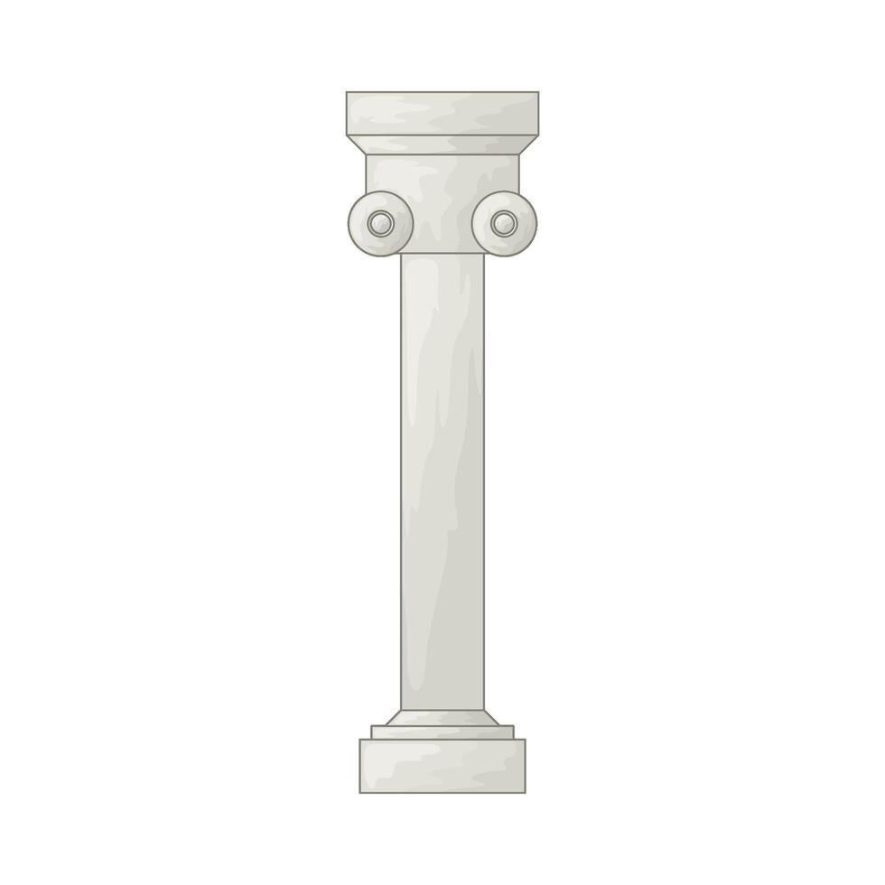 Construction pillar illustration vector
