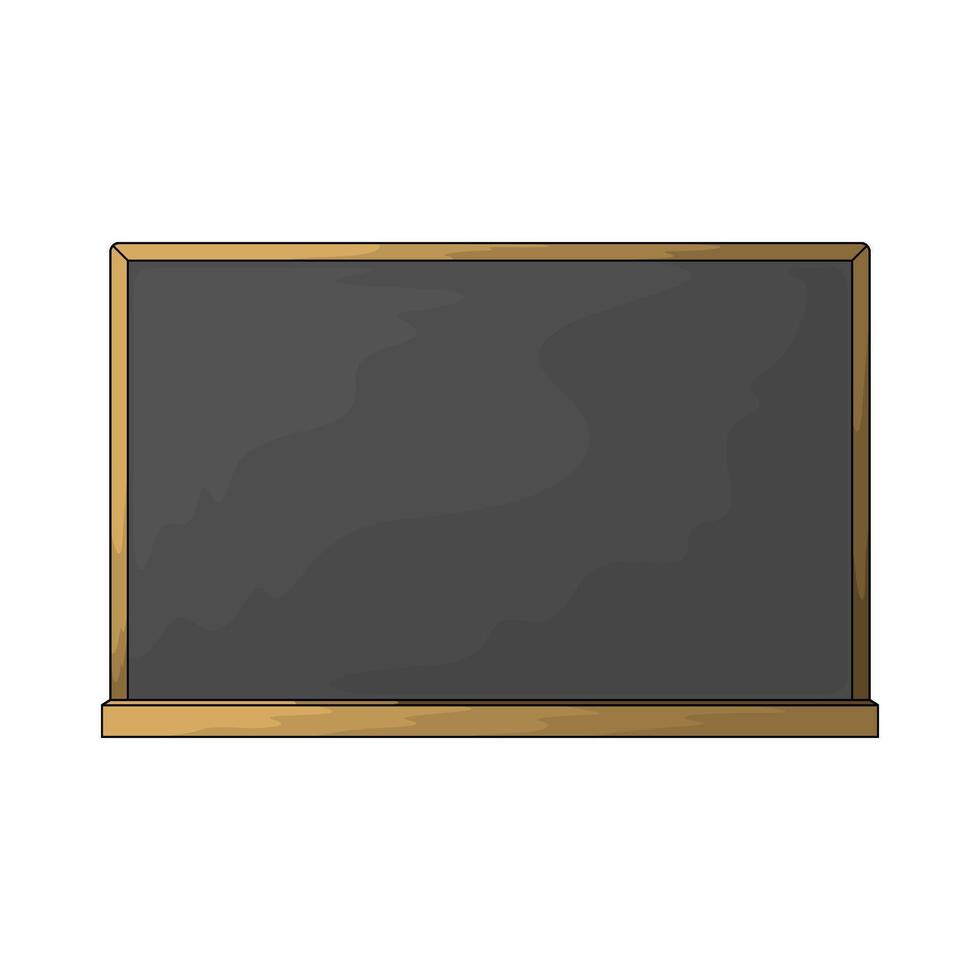 illustration of a blackboard vector