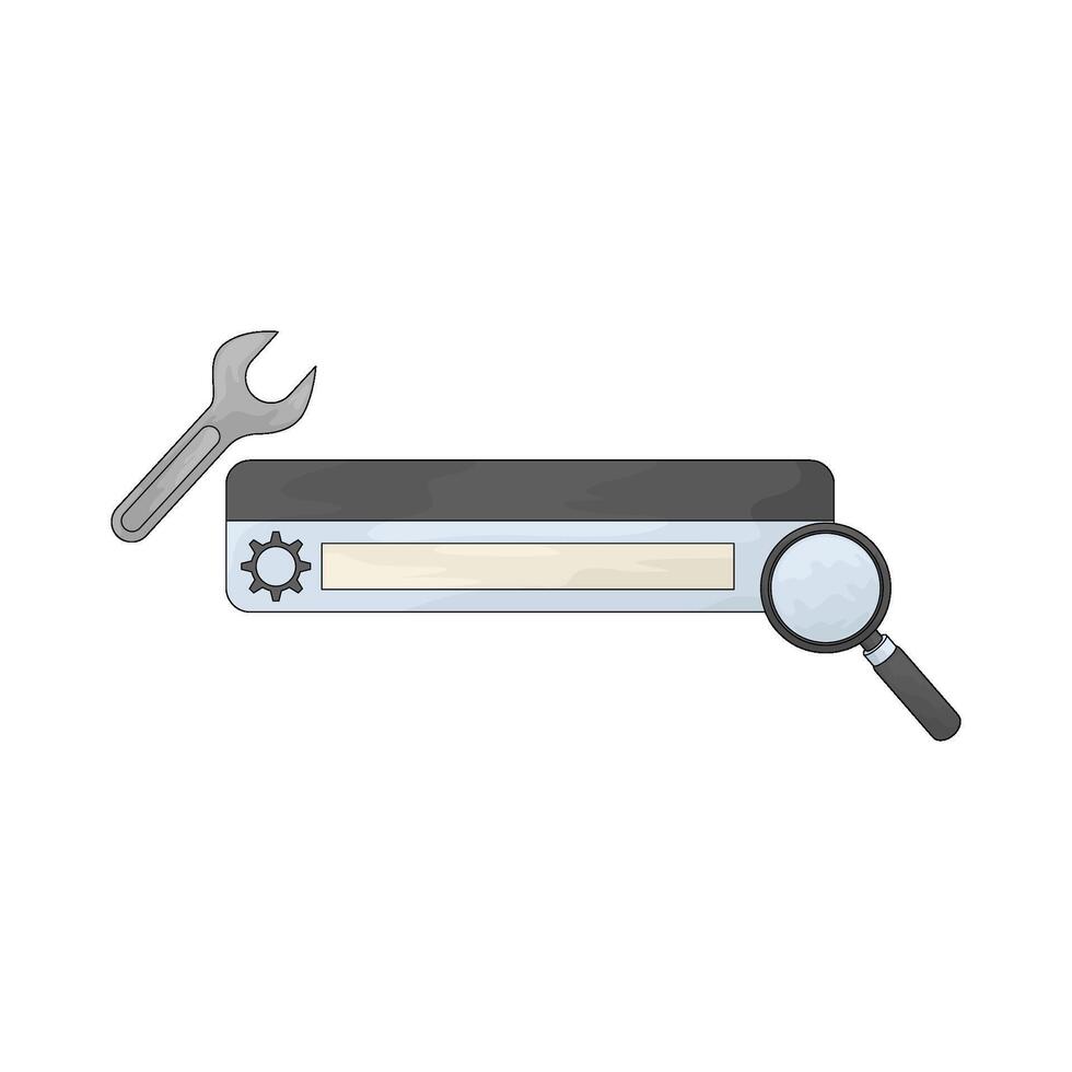 search for content illustration vector