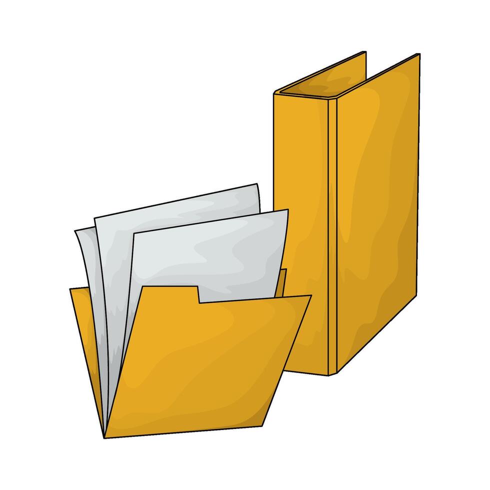Backup documents illustration vector