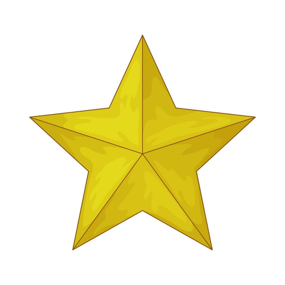 bright star illustration vector