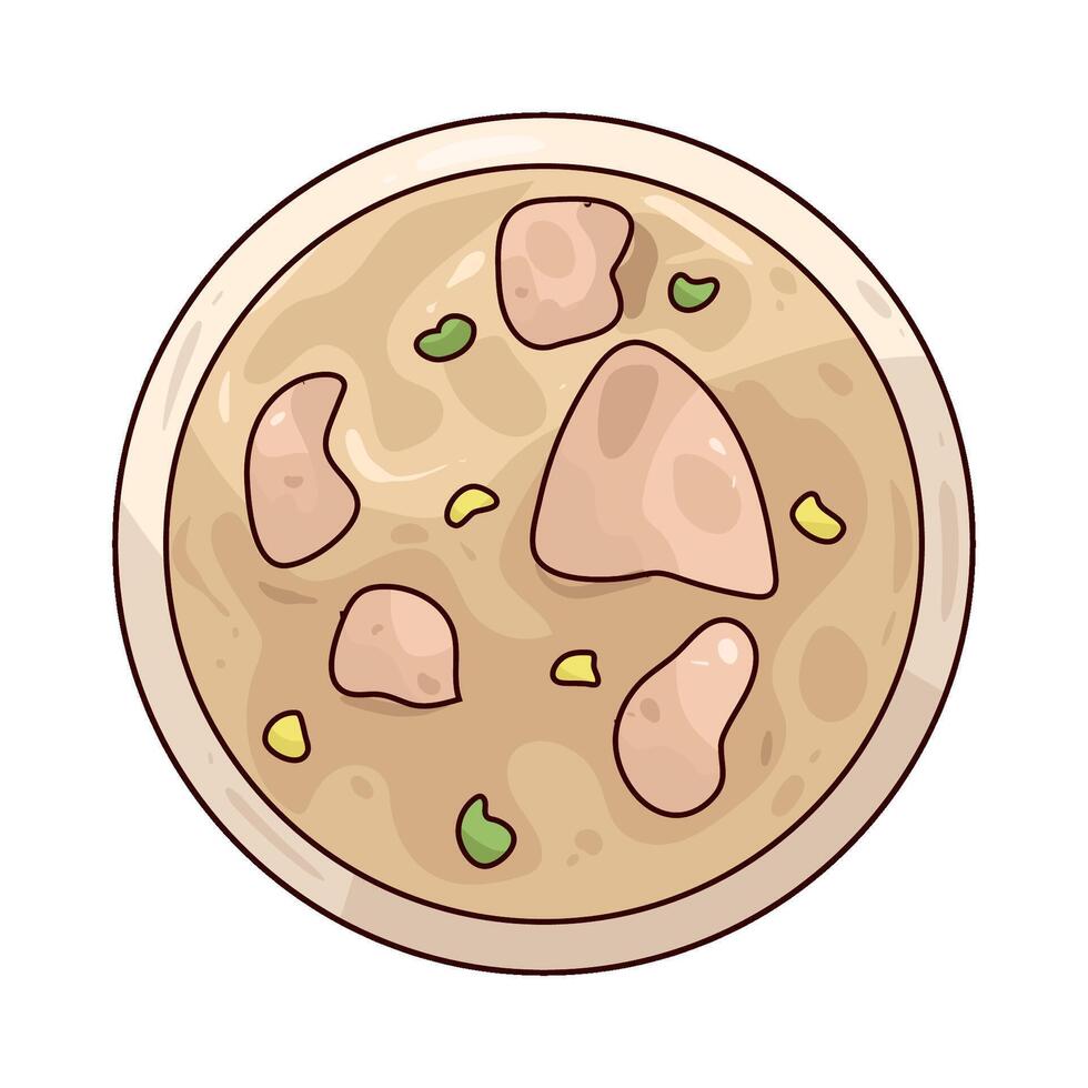 Chicken Soup illustration vector