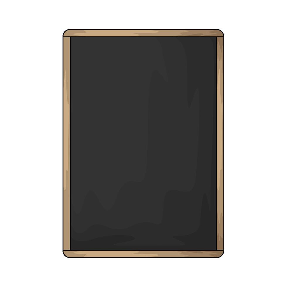 illustration of empty blackboard vector