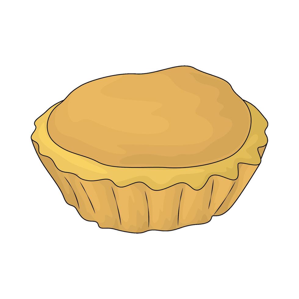 Sweets pie illustration vector