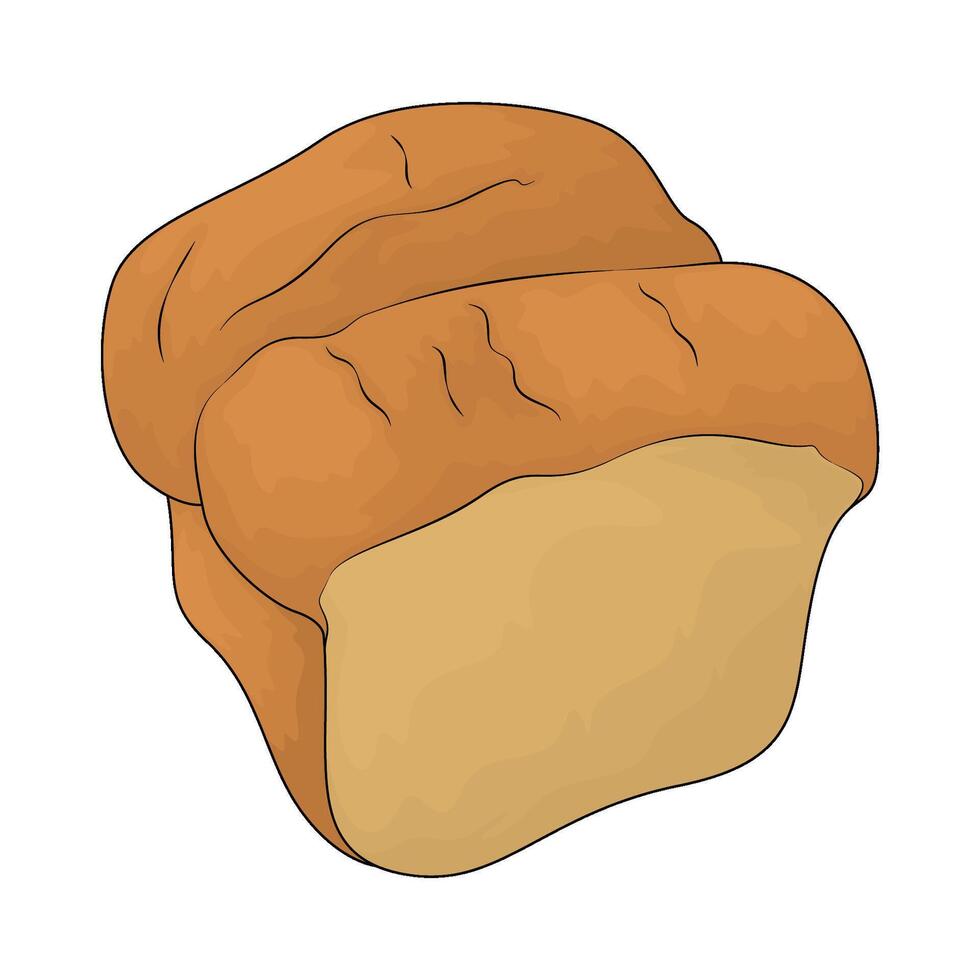 bread loaf illustrations vector