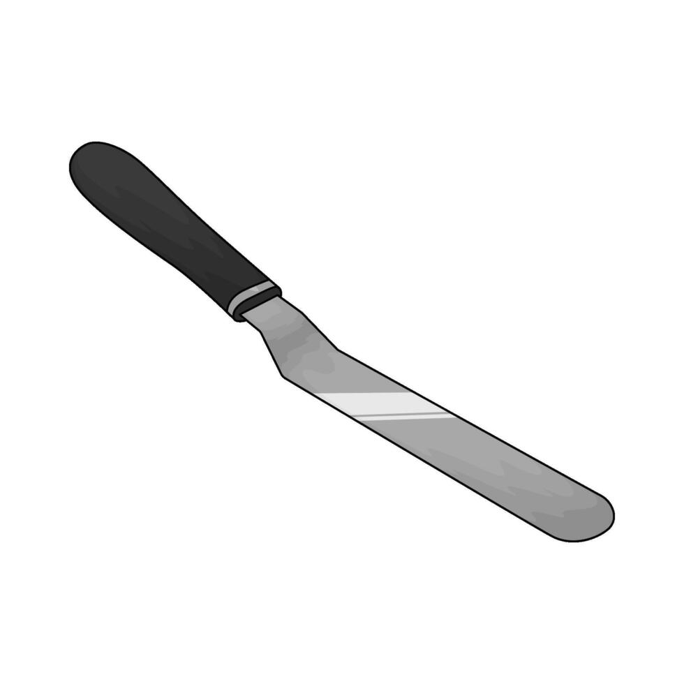 Party cake knife vector