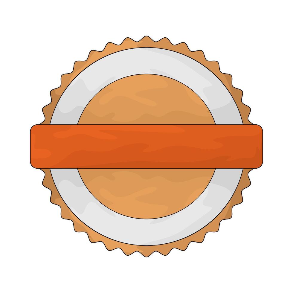 Delivery badge illustration vector