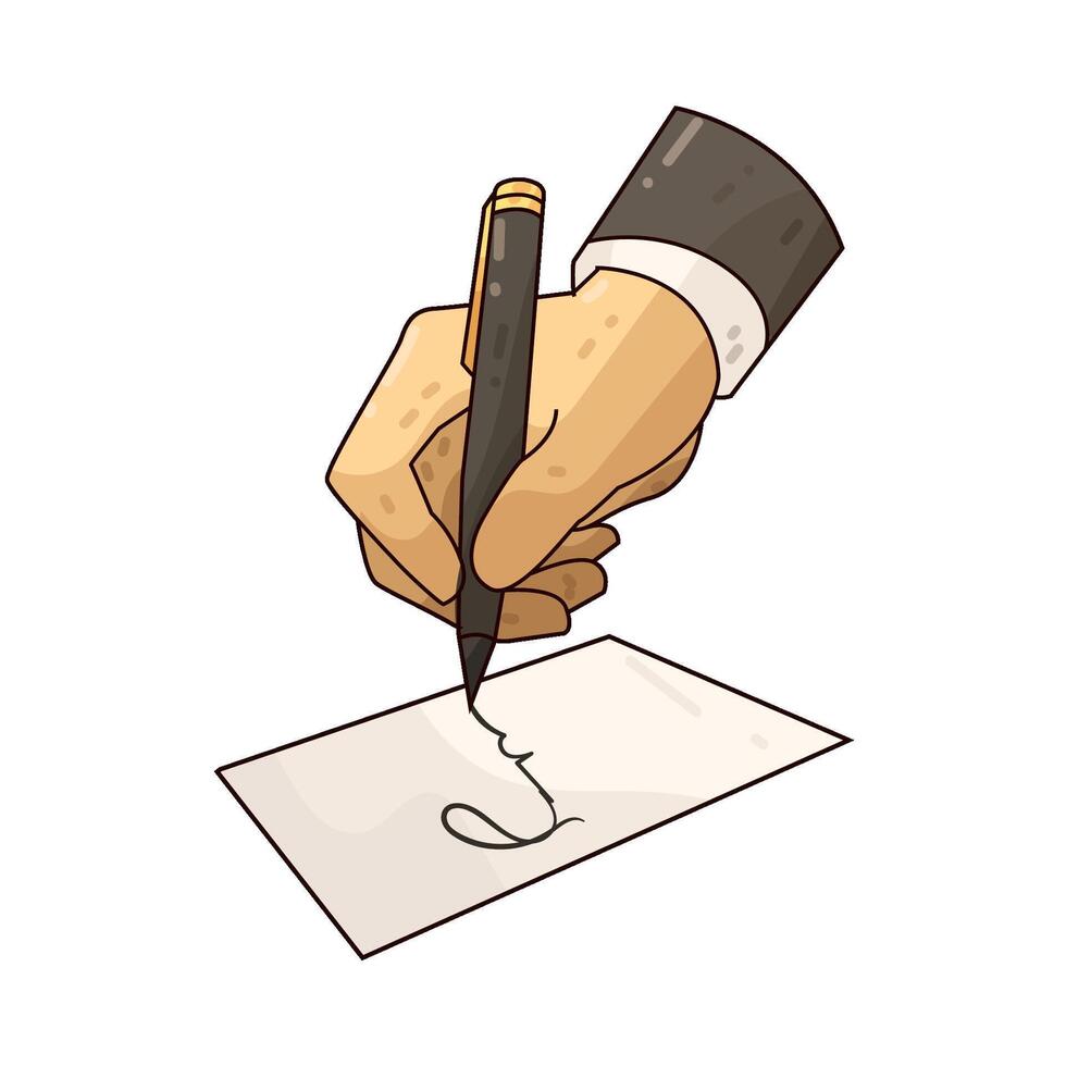 illustration of signature vector