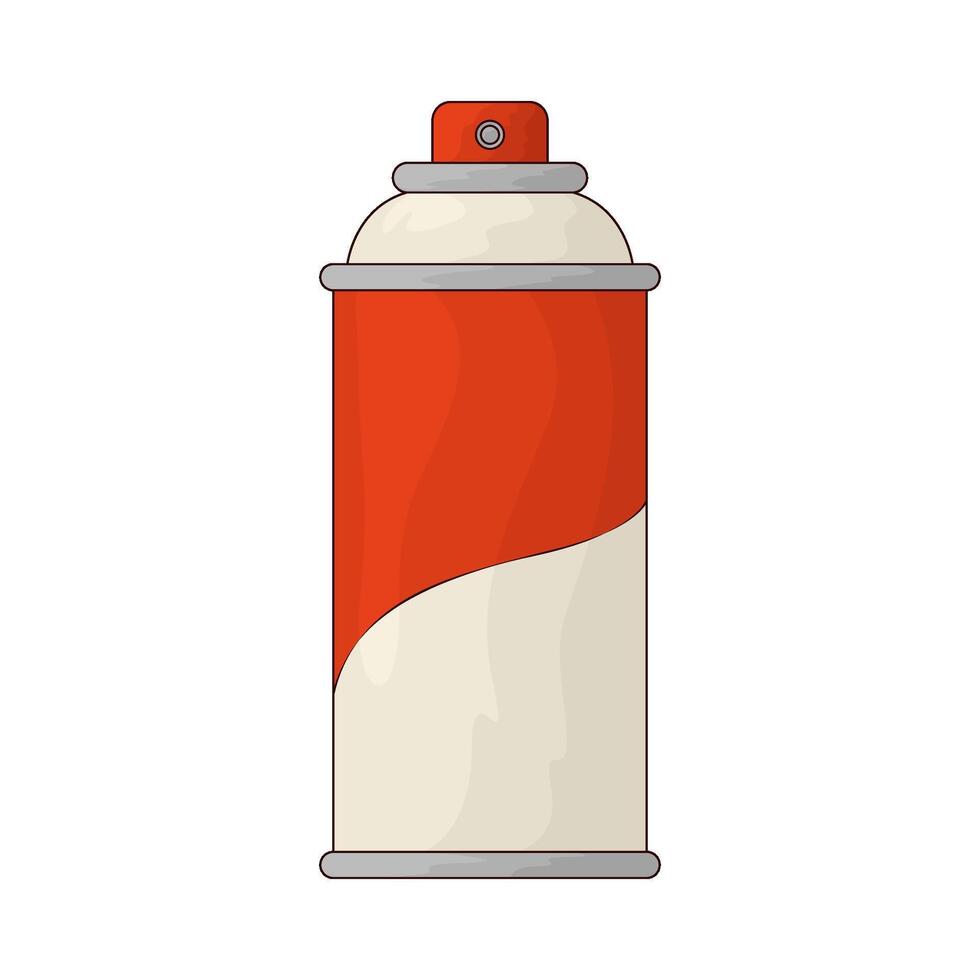 Art paint spray can vector