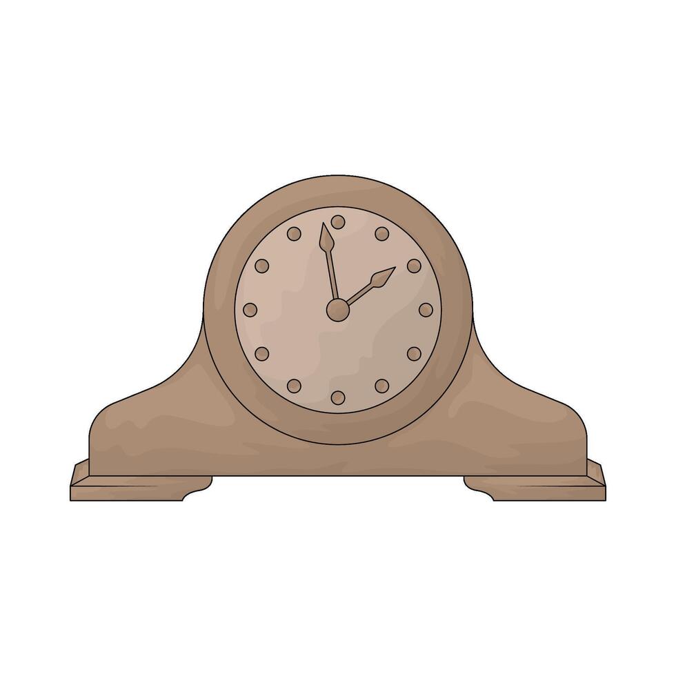 Living Room clock vector