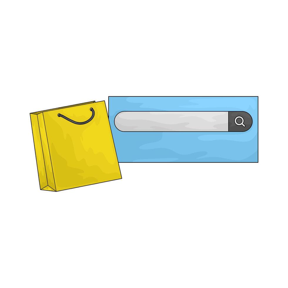 search product illustration vector