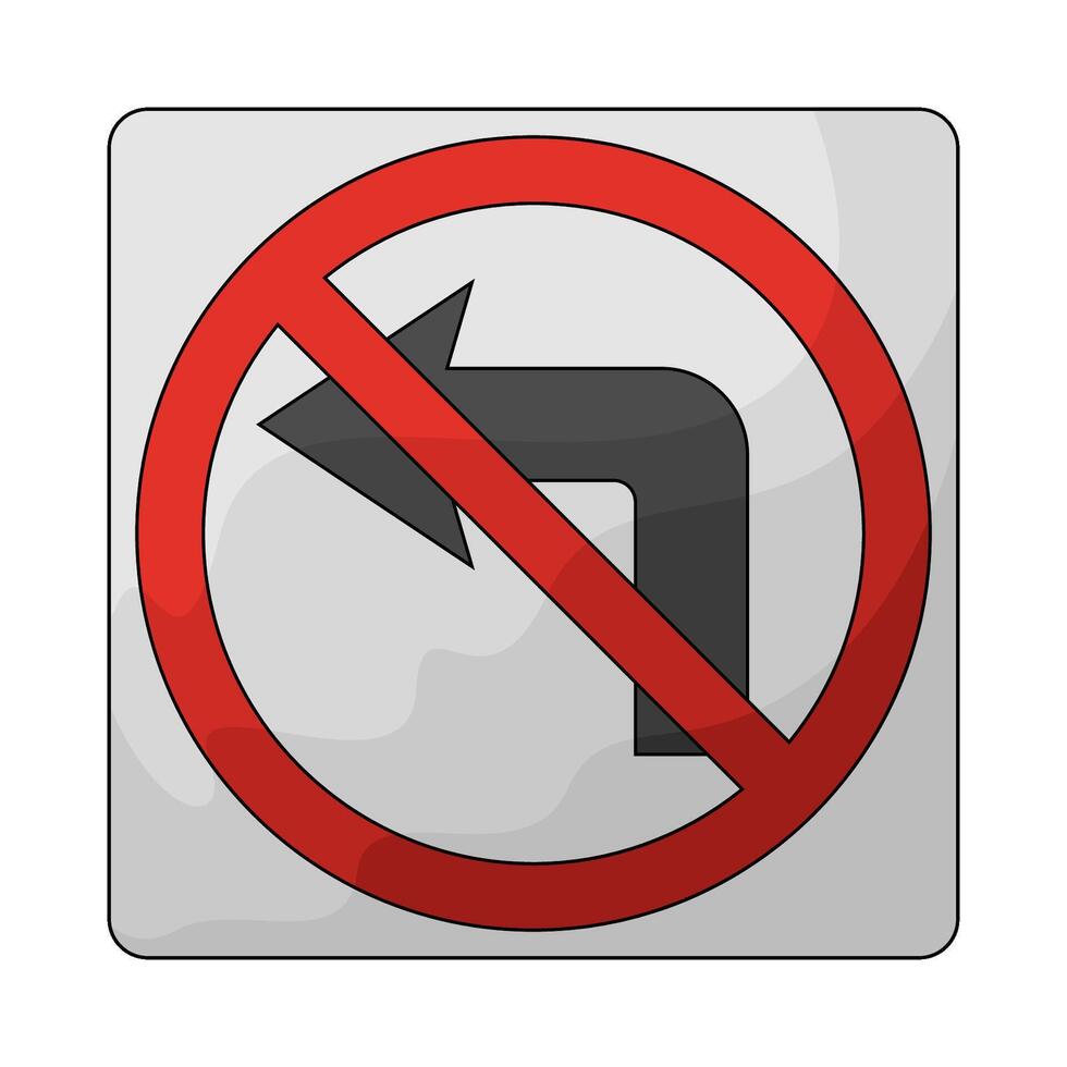 no left sign vector