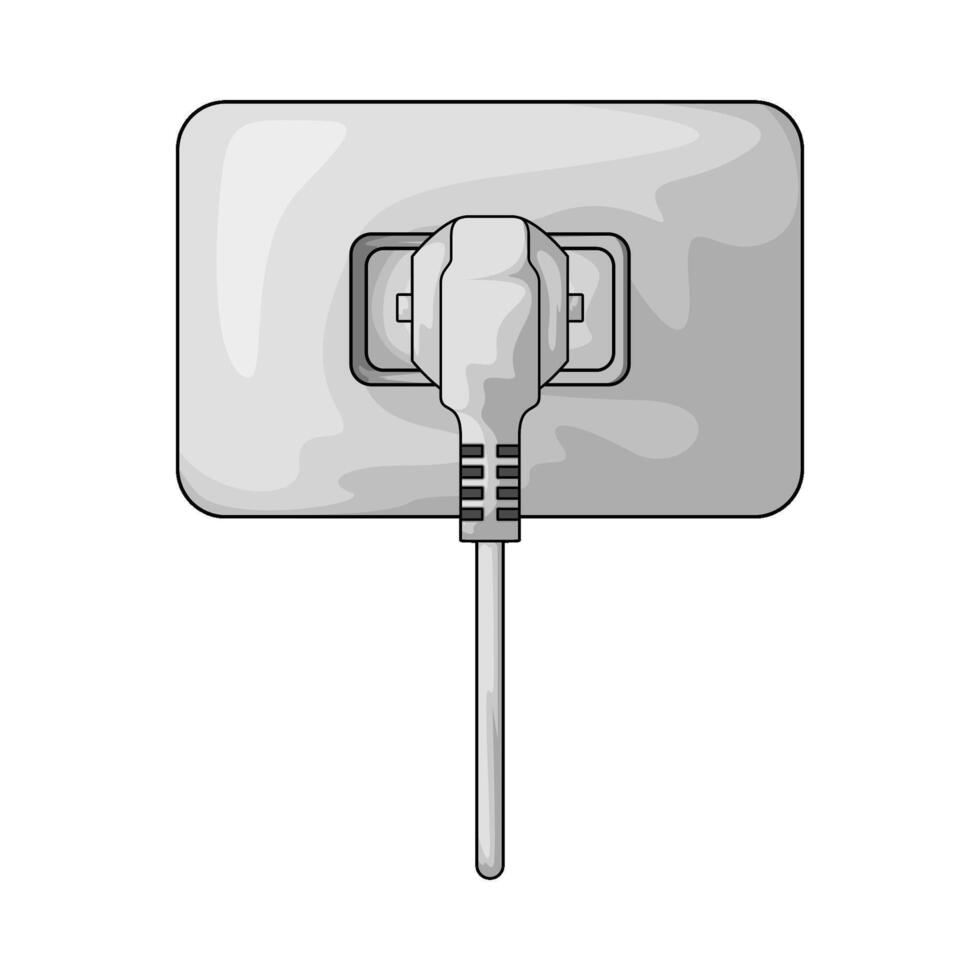 Plug In Socket illustration vector