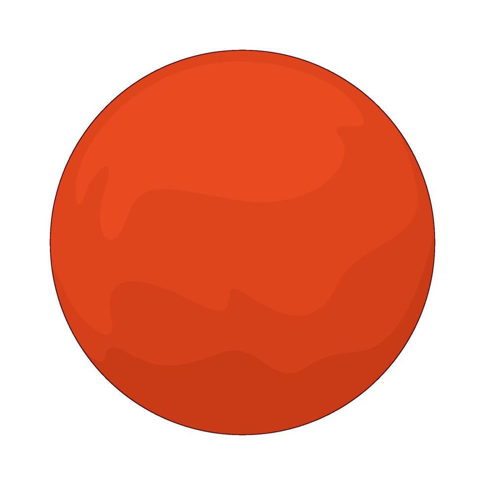 illustration of a dodgeball vector