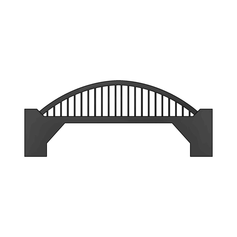 Motivation bridge illustration vector