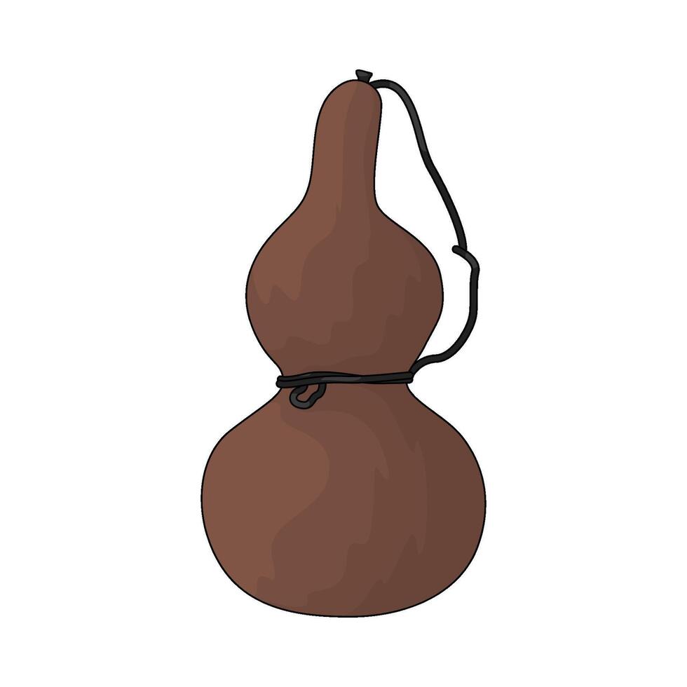 Japan calabash illustration vector