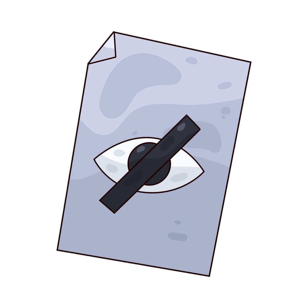 hidden legal documents vector