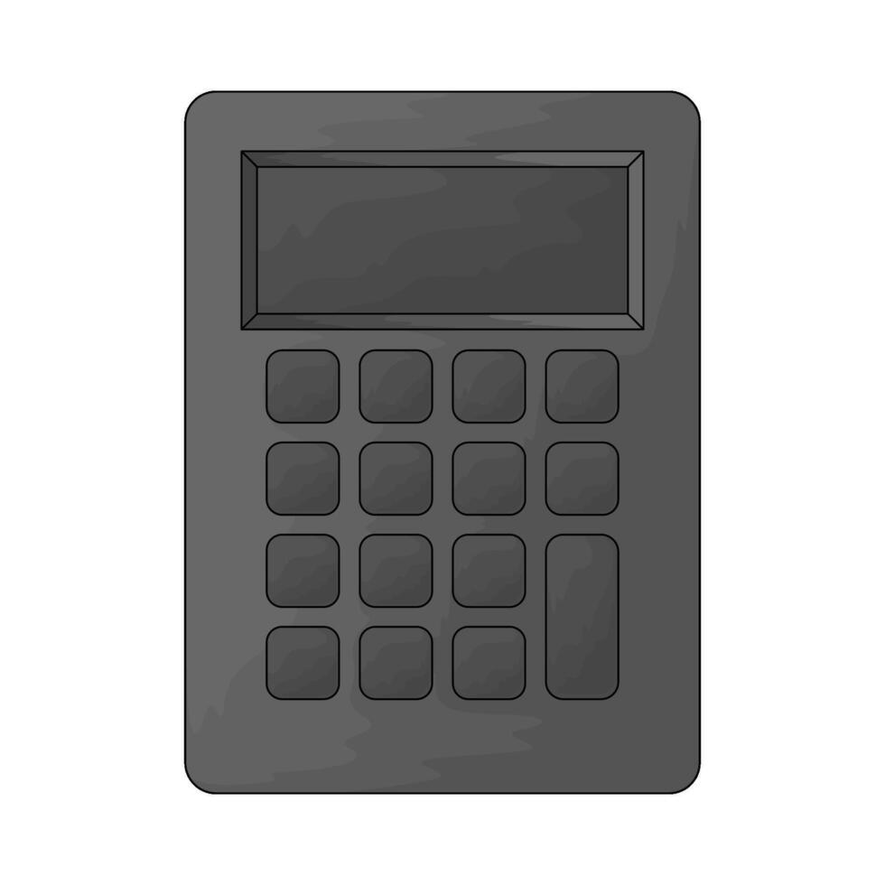 illustration of a calculator vector