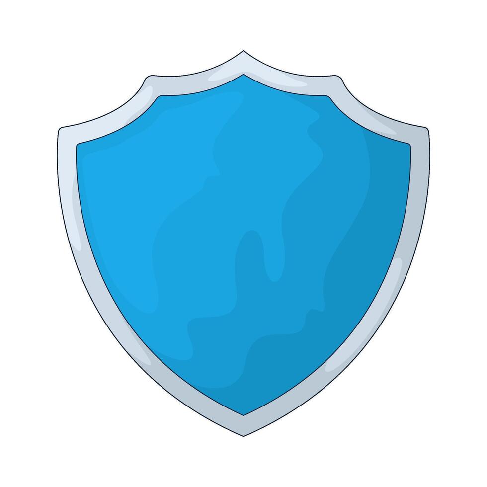 illustration of a safety shield vector