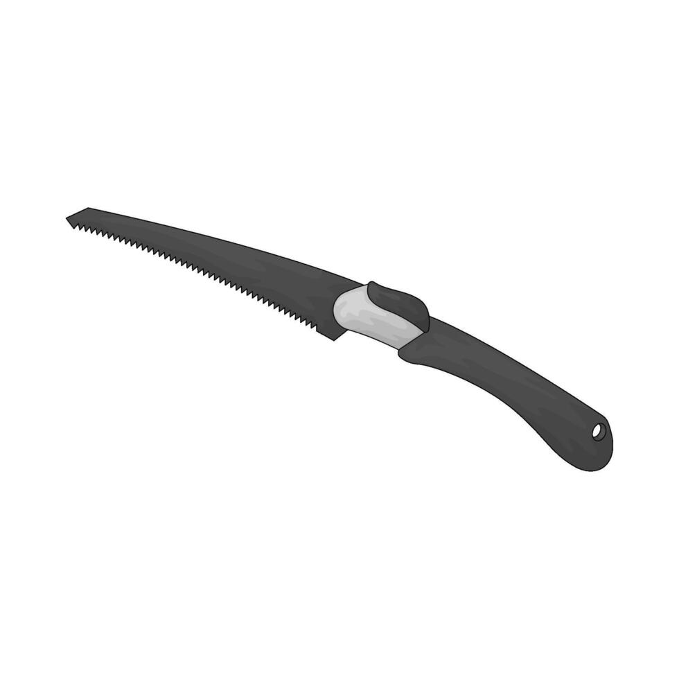 illustration of a construction saw vector