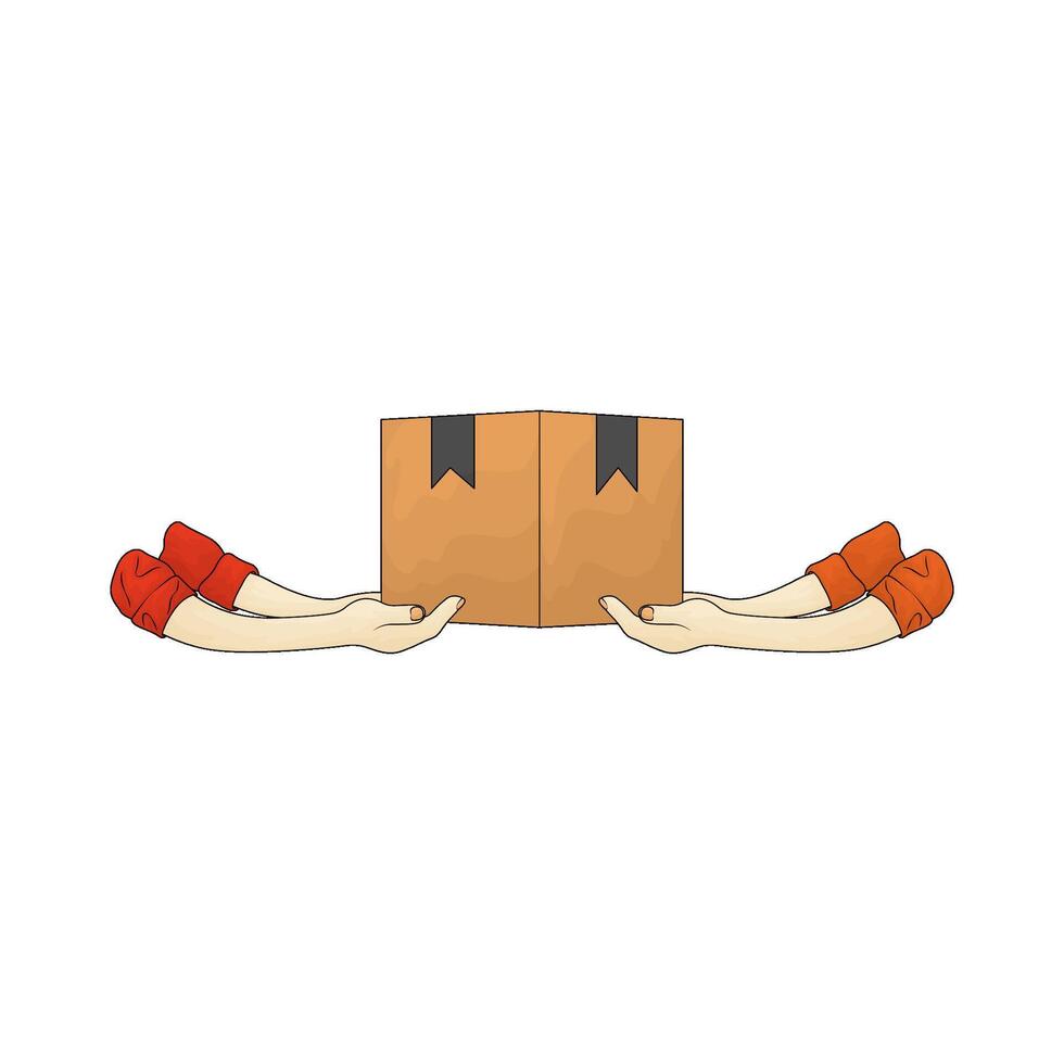 package reception illustration vector