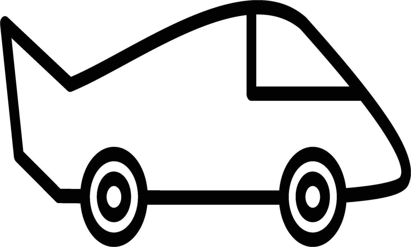 private car icon vector