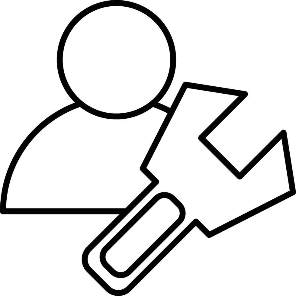 icon mechanics-line icon vector