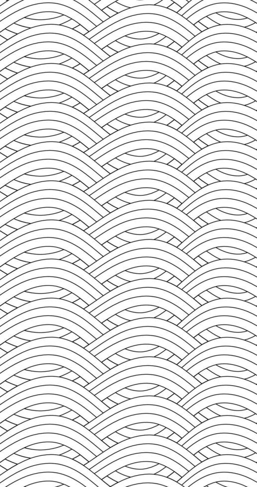 Waves lines. textile pattern texture background vertical vector