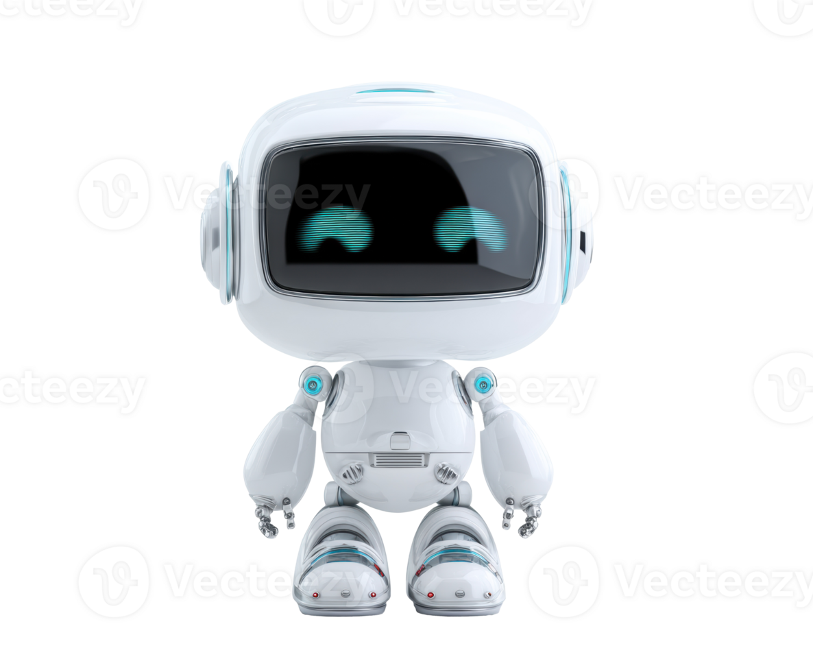 Child-friendly robot with expressive eyes for interaction png