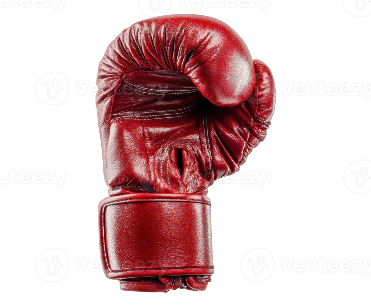 Classic boxing glove for training and competition use png