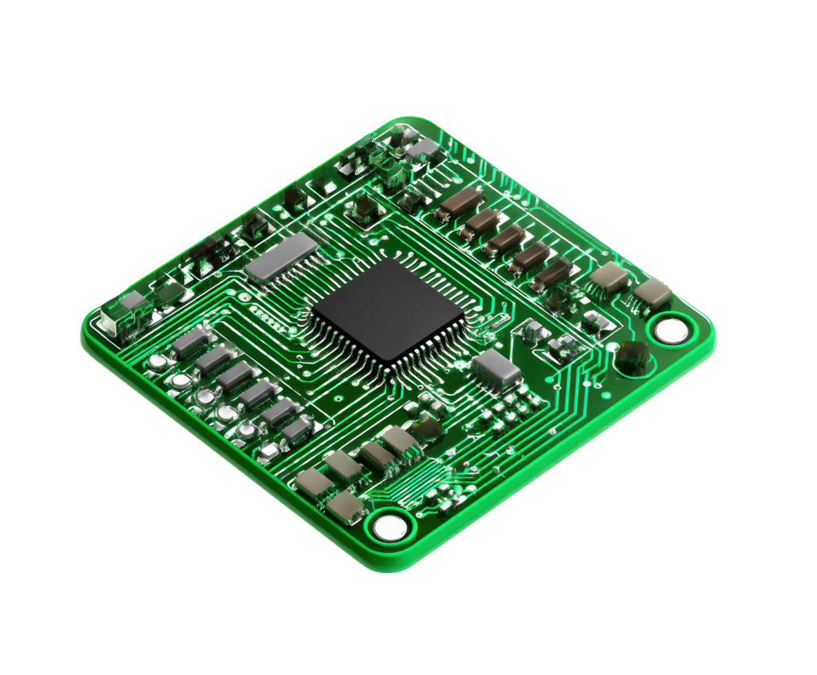 Computer circuit board design for technology innovation project png