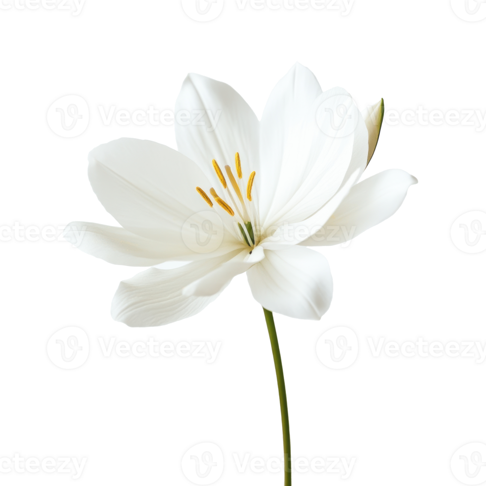 Elegant white flower in bloom for nature enthusiasts and decor png