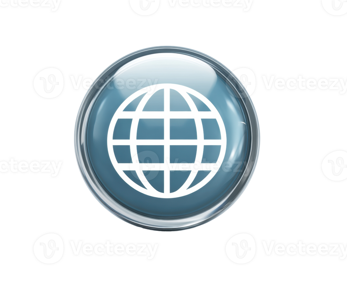 Global connectivity symbol for digital communication and networking png
