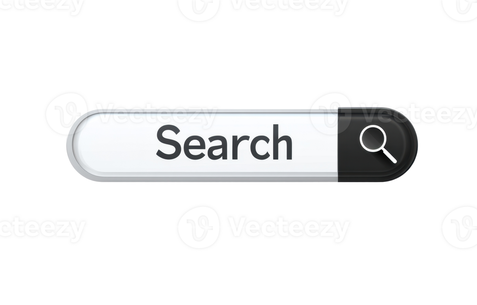 Search button for online navigation and information retrieval png