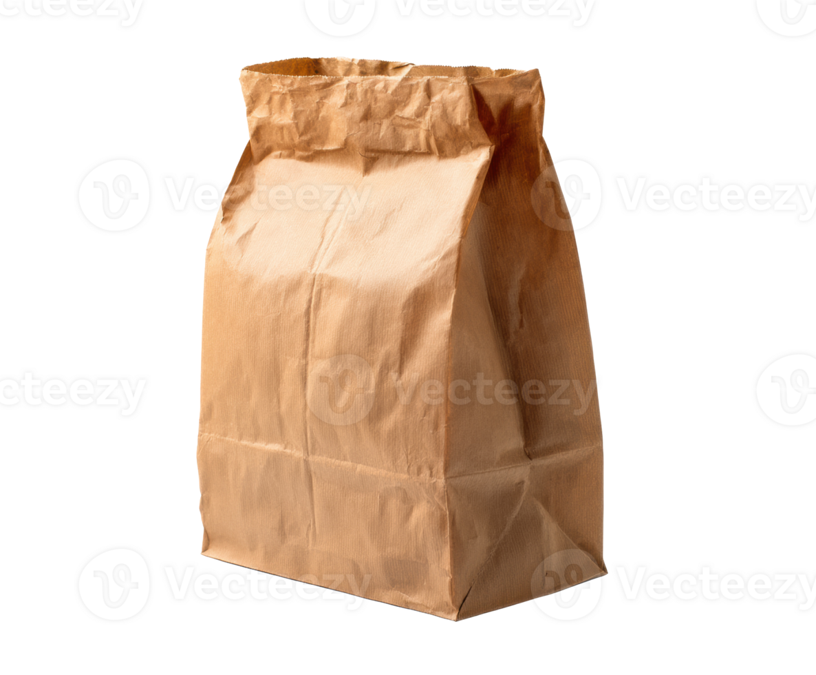 Craft paper bag for eco-friendly shopping and packaging solutions png