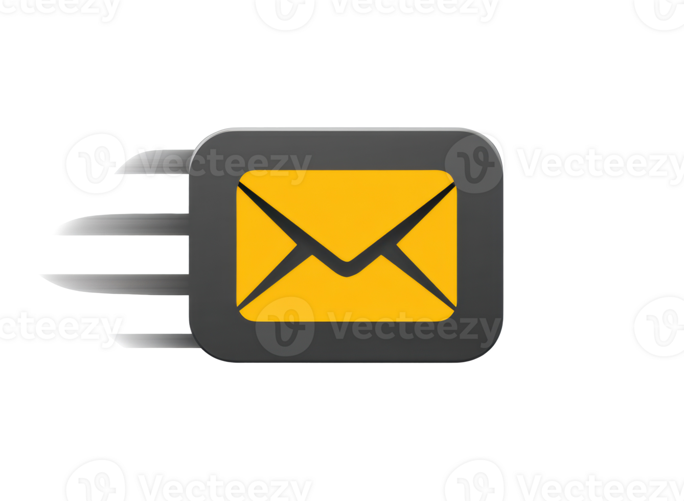 Mail delivery icon representing communication and messaging concepts png